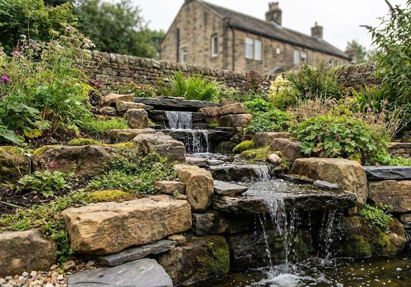 Rock Cascades & Natural Waterfalls